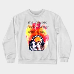 Guinea Pig Music Crewneck Sweatshirt